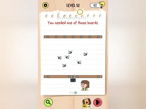 Brain Test 5 Level 52 - Get rid of the mosquitoes. (Image 4)