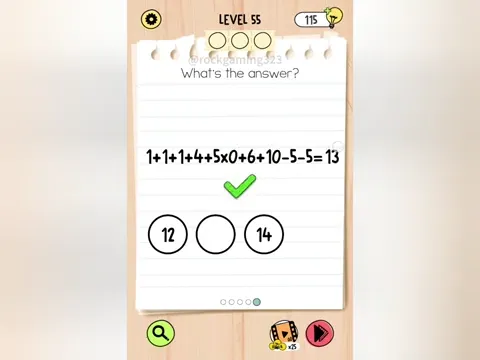 Brain Test 5 Level 55 - What's the answer? (Image 2)